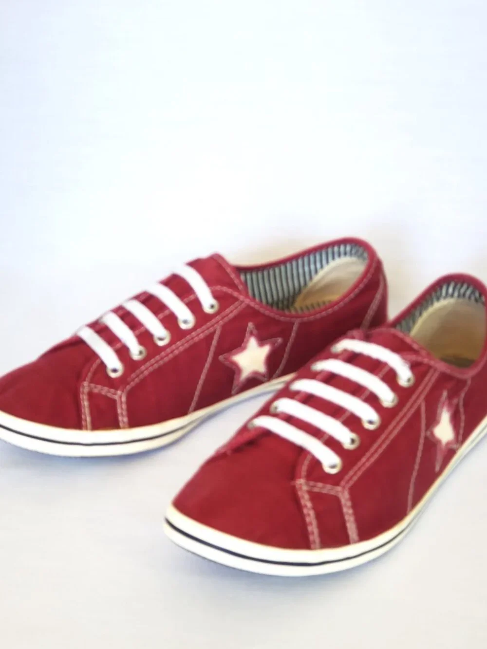 Converse One Star Ox Maroon Canvas Sneakers - Women’s 8.5 (SKU: 506900FT)
